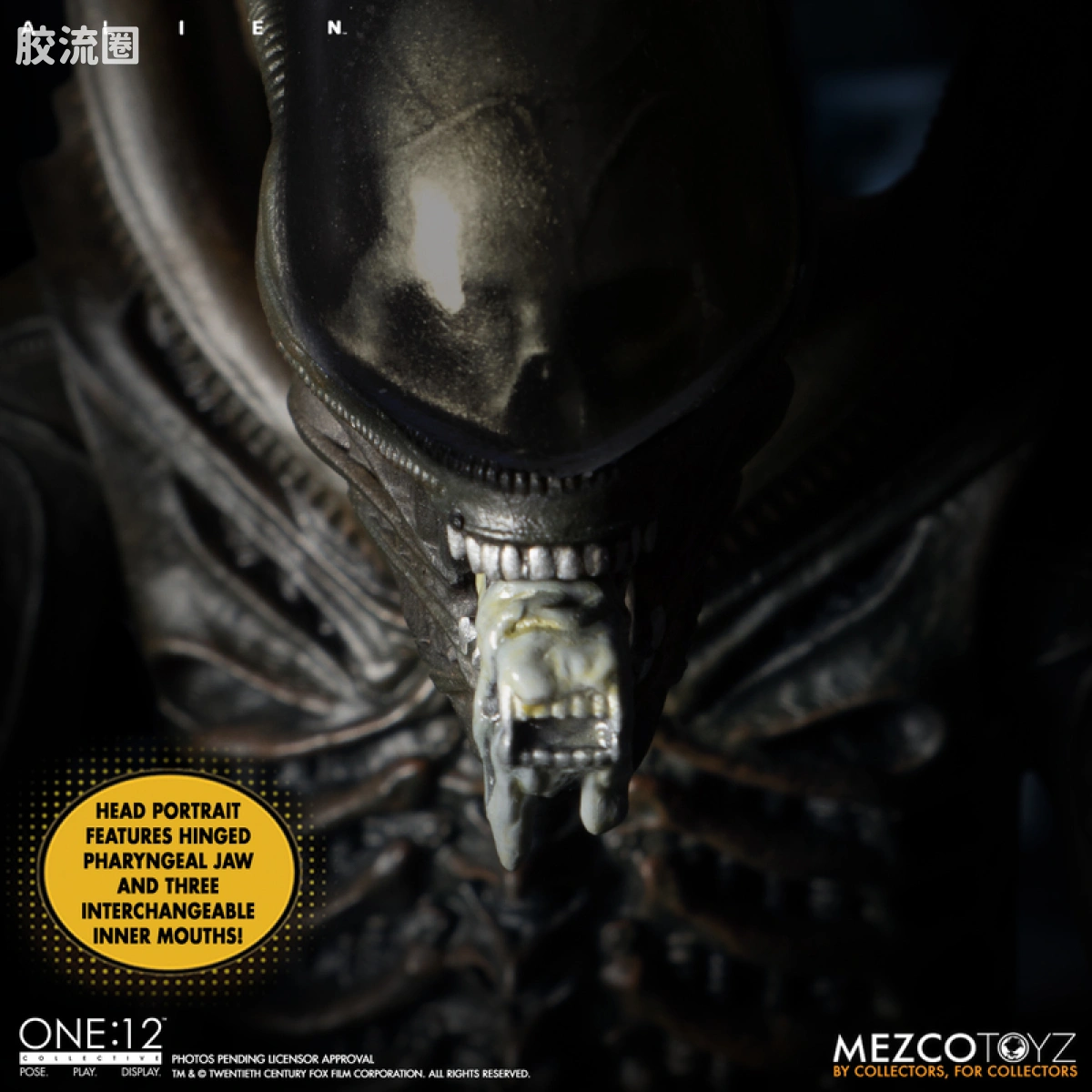 Mezco one-12系列 1/12集体系列 异形 异形 - 图片