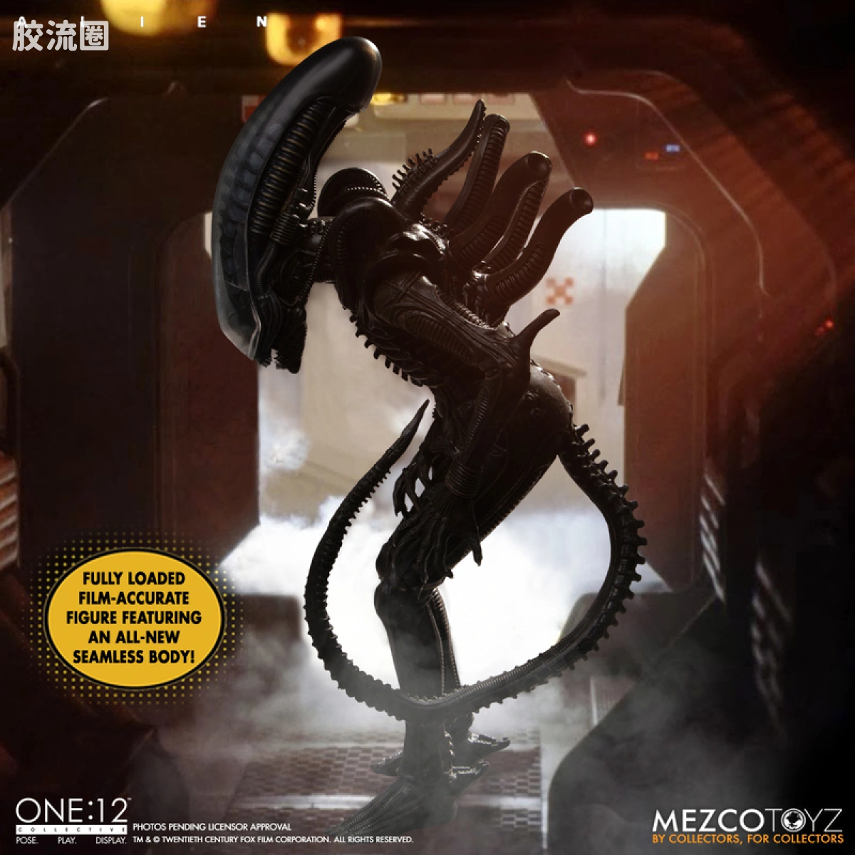 Mezco one-12系列 1/12集体系列 异形 异形 - 图片