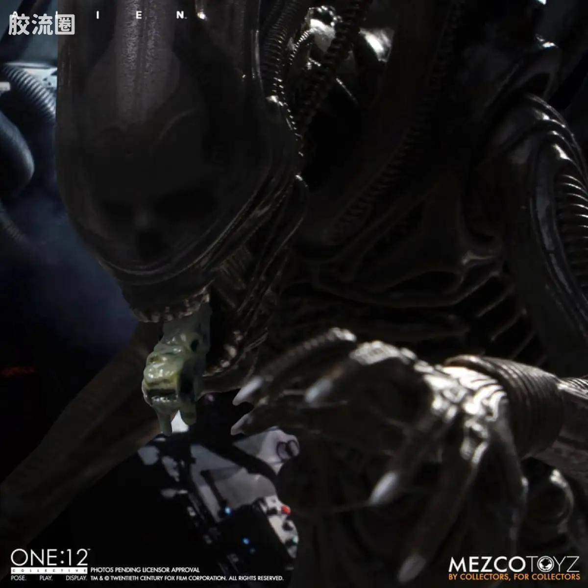 Mezco one-12系列 1/12集体系列 异形 异形 - 图片