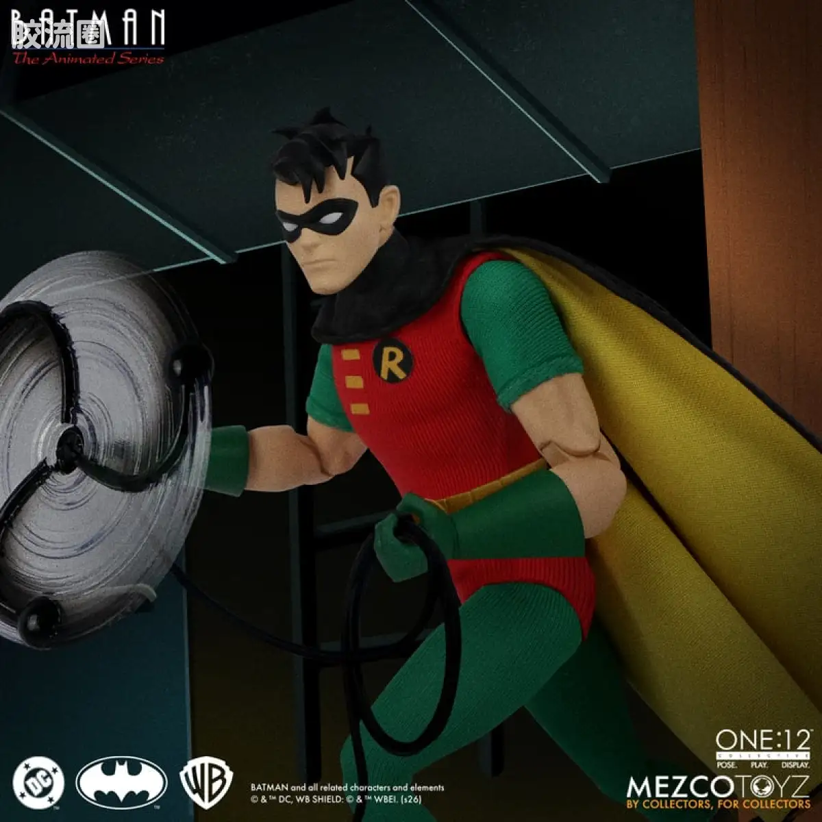Mezco one-12系列 1/12 DC Comics集体系列 蝙蝠侠：动画系列 - 罗宾 - 图片