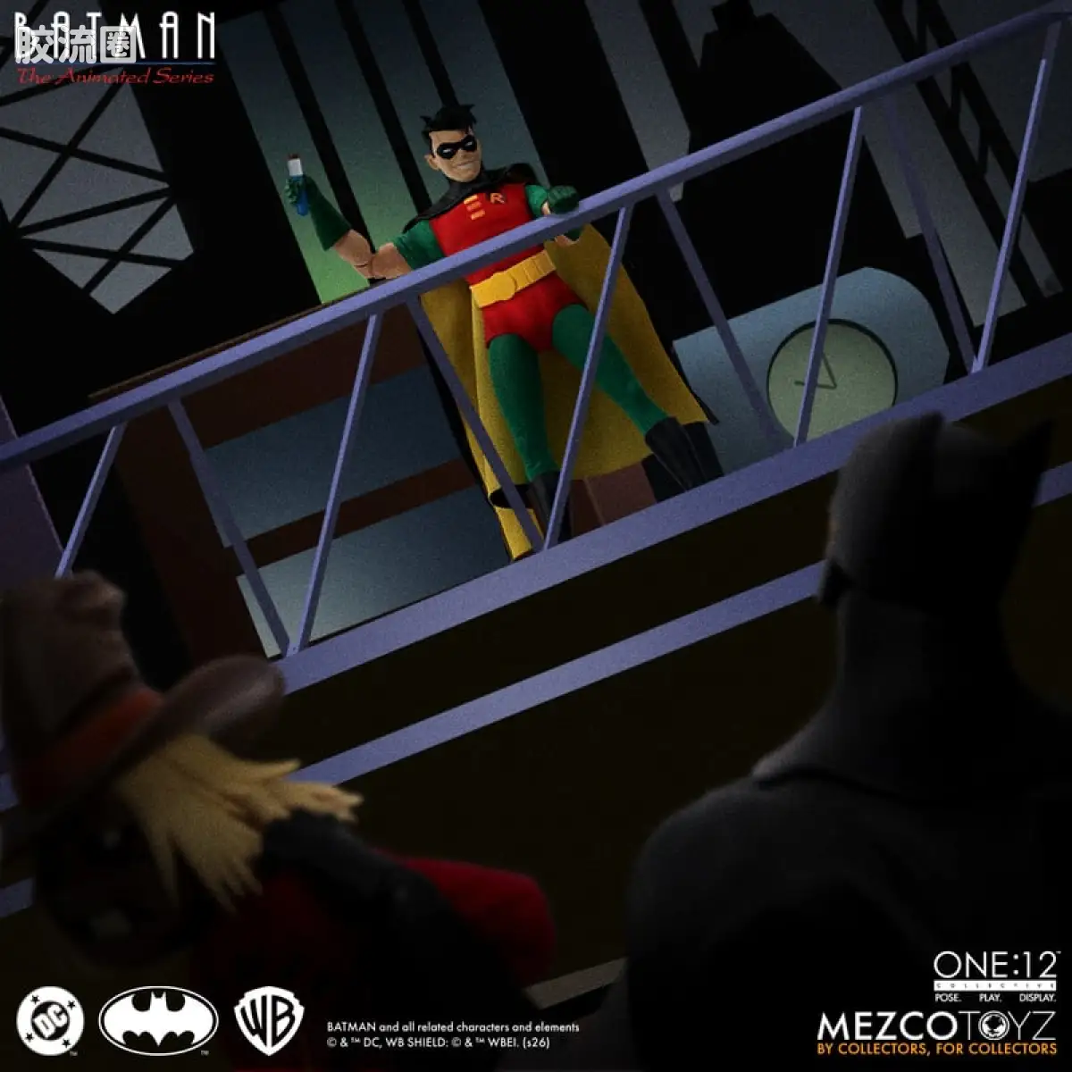 Mezco one-12系列 1/12 DC Comics集体系列 蝙蝠侠：动画系列 - 罗宾 - 图片
