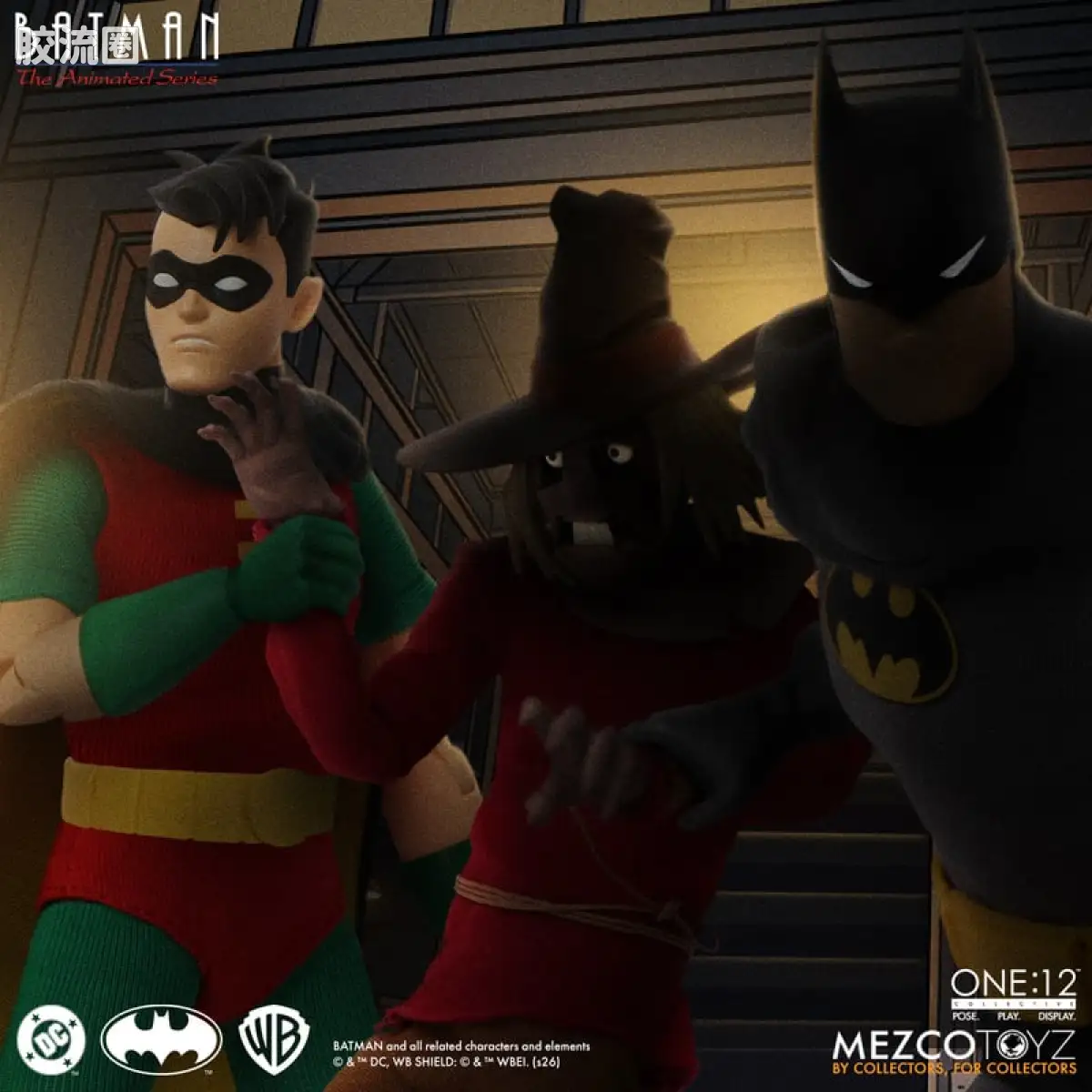 Mezco one-12系列 1/12 DC Comics集体系列 蝙蝠侠：动画系列 - 罗宾 - 图片