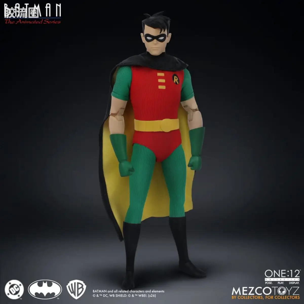 Mezco one-12系列 1/12 DC Comics集体系列 蝙蝠侠：动画系列 - 罗宾 - 图片