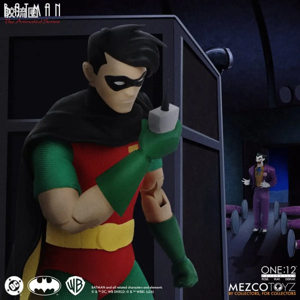 Mezco one-12系列 1/12 DC Comics集体系列 蝙蝠侠：动画系列 - 罗宾 - 图片