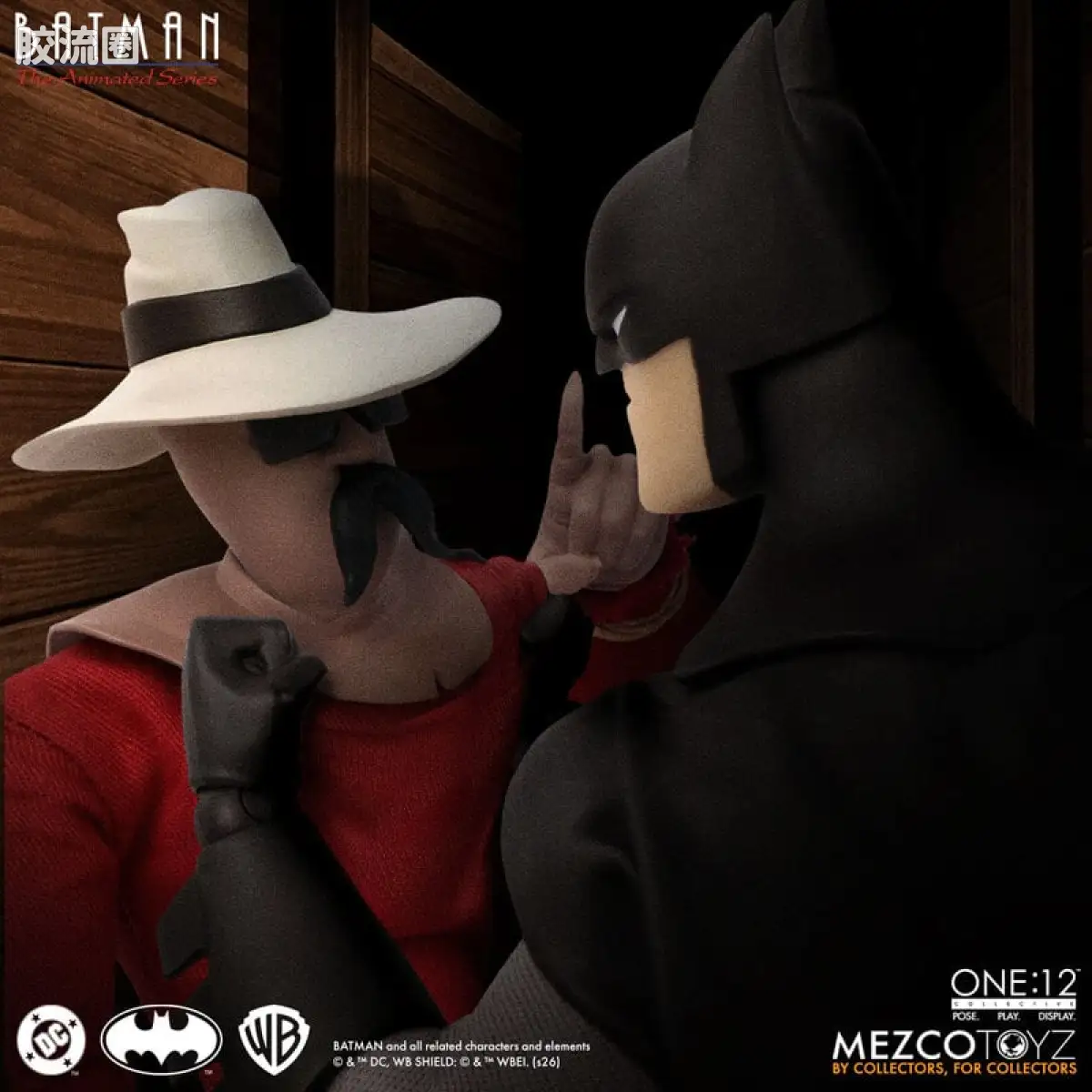 Mezco one-12系列 1/12 DC Comics集体系列 蝙蝠侠：动画系列 - 稻草人 - 图片
