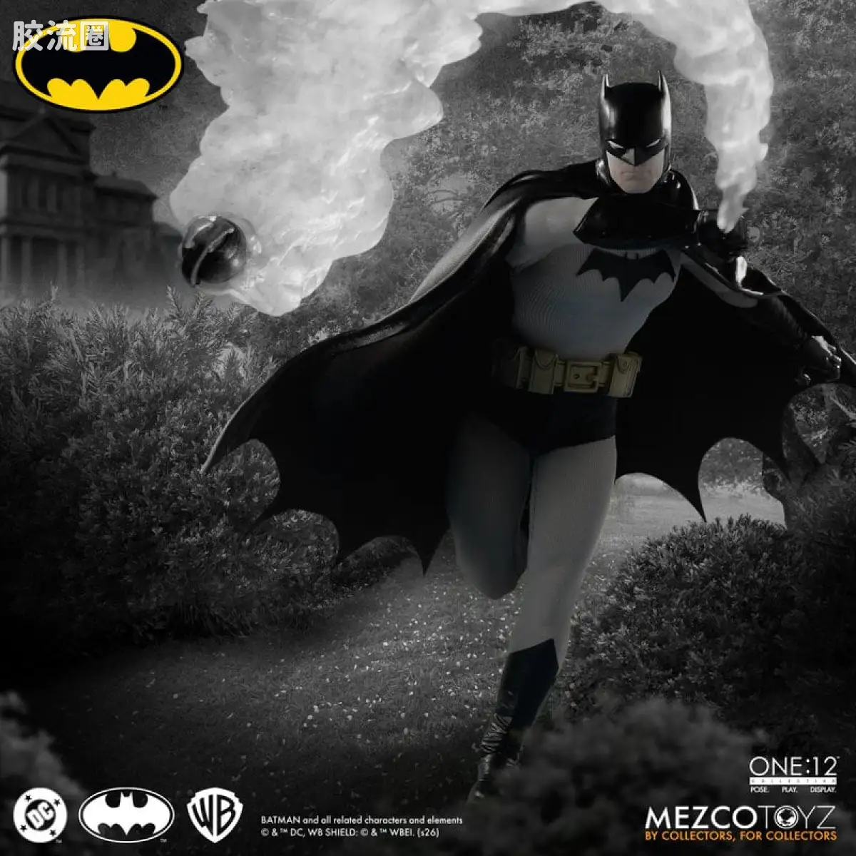 Mezco one-12系列 1/12 DC Comics集体系列 蝙蝠侠：元年 - 图片