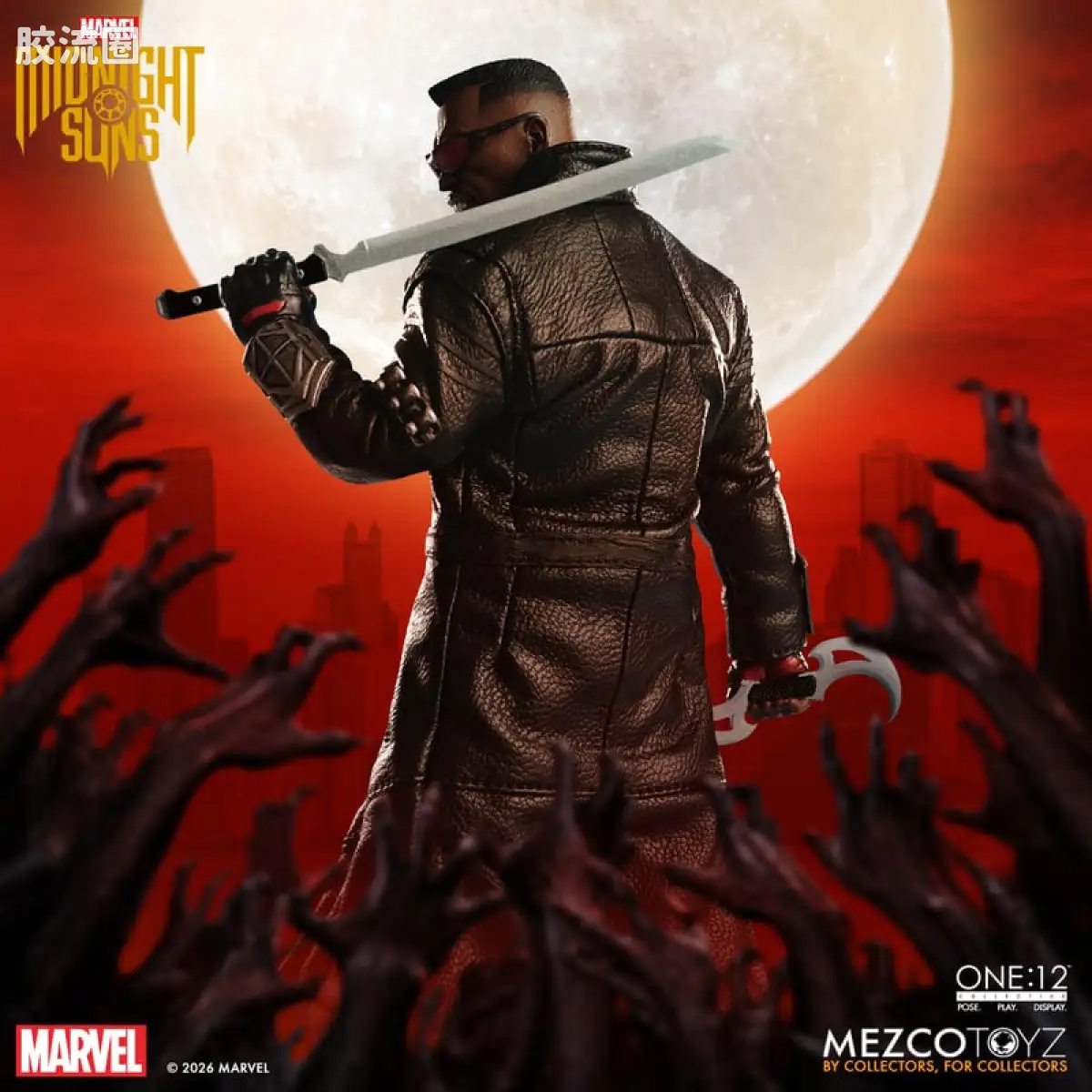 Mezco one-12系列 1/12 Marvel集体系列 刀锋战士 - 图片