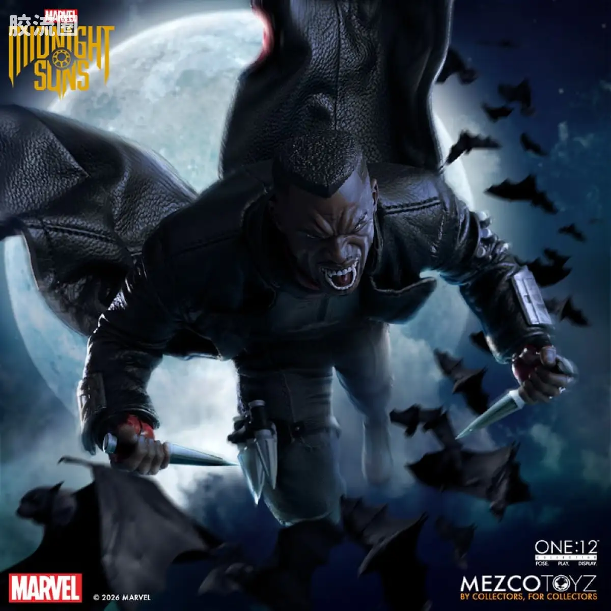 Mezco one-12系列 1/12 Marvel集体系列 刀锋战士 - 图片