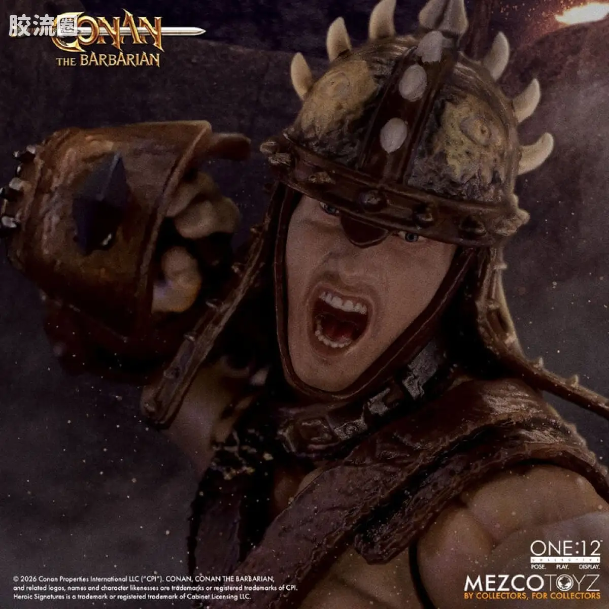 Mezco one-12系列 1/12集体系列 野蛮人柯南 (1982)：竞技场斗士版 - 图片