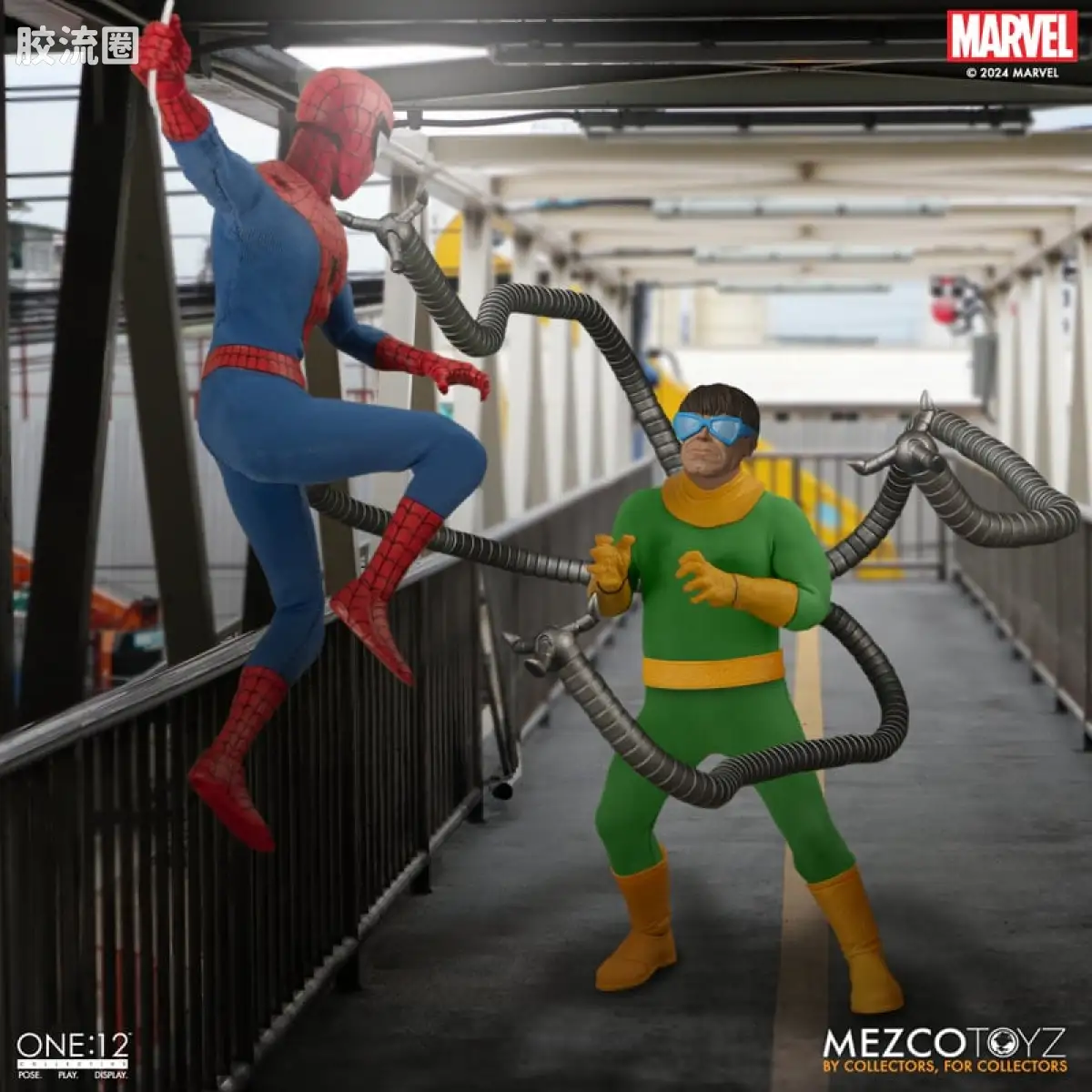 Mezco one-12系列 1/12 Marvel集体系列 章鱼博士—经典造型 - 图片