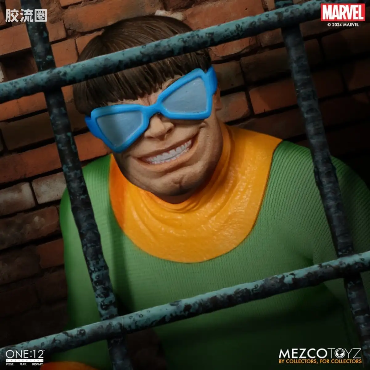 Mezco one-12系列 1/12 Marvel集体系列 章鱼博士—经典造型 - 图片