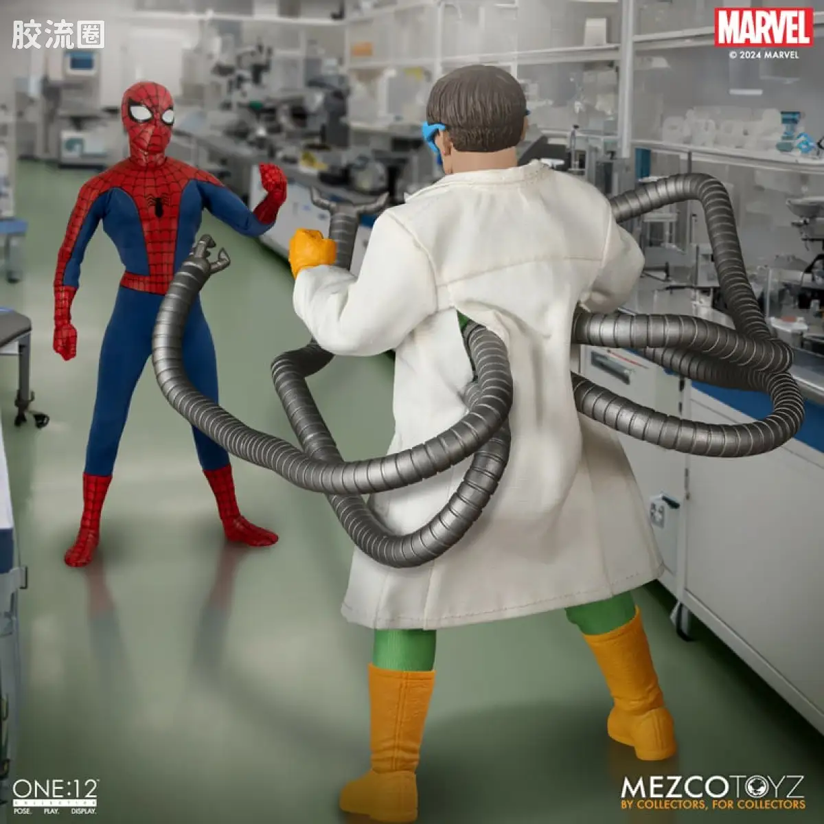Mezco one-12系列 1/12 Marvel集体系列 章鱼博士—经典造型 - 图片