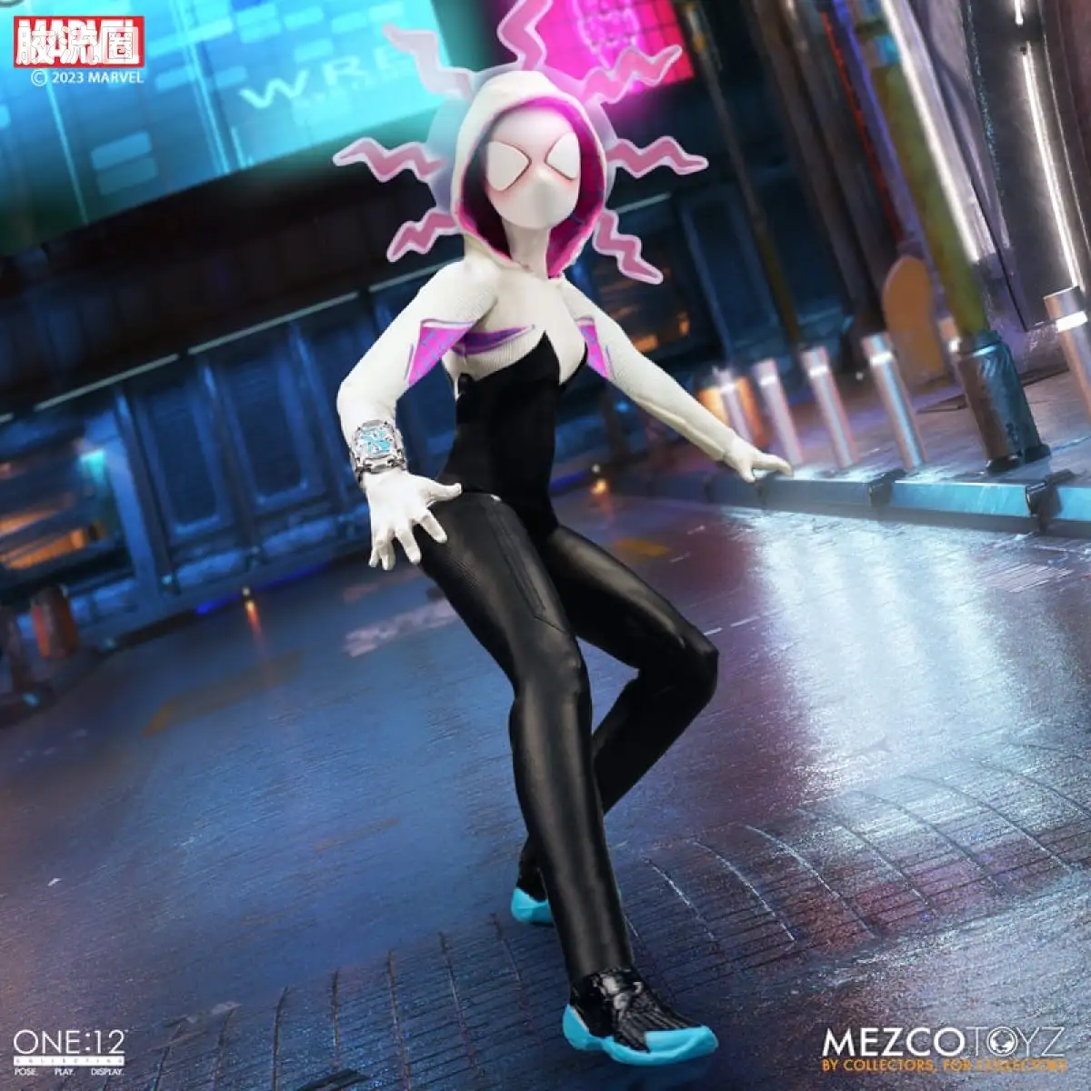 Mezco one-12系列 1/12 Marvel集体系列 格温—漫画版 - 图片