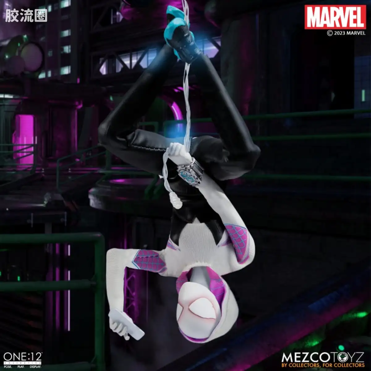 Mezco one-12系列 1/12 Marvel集体系列 格温—漫画版 - 图片