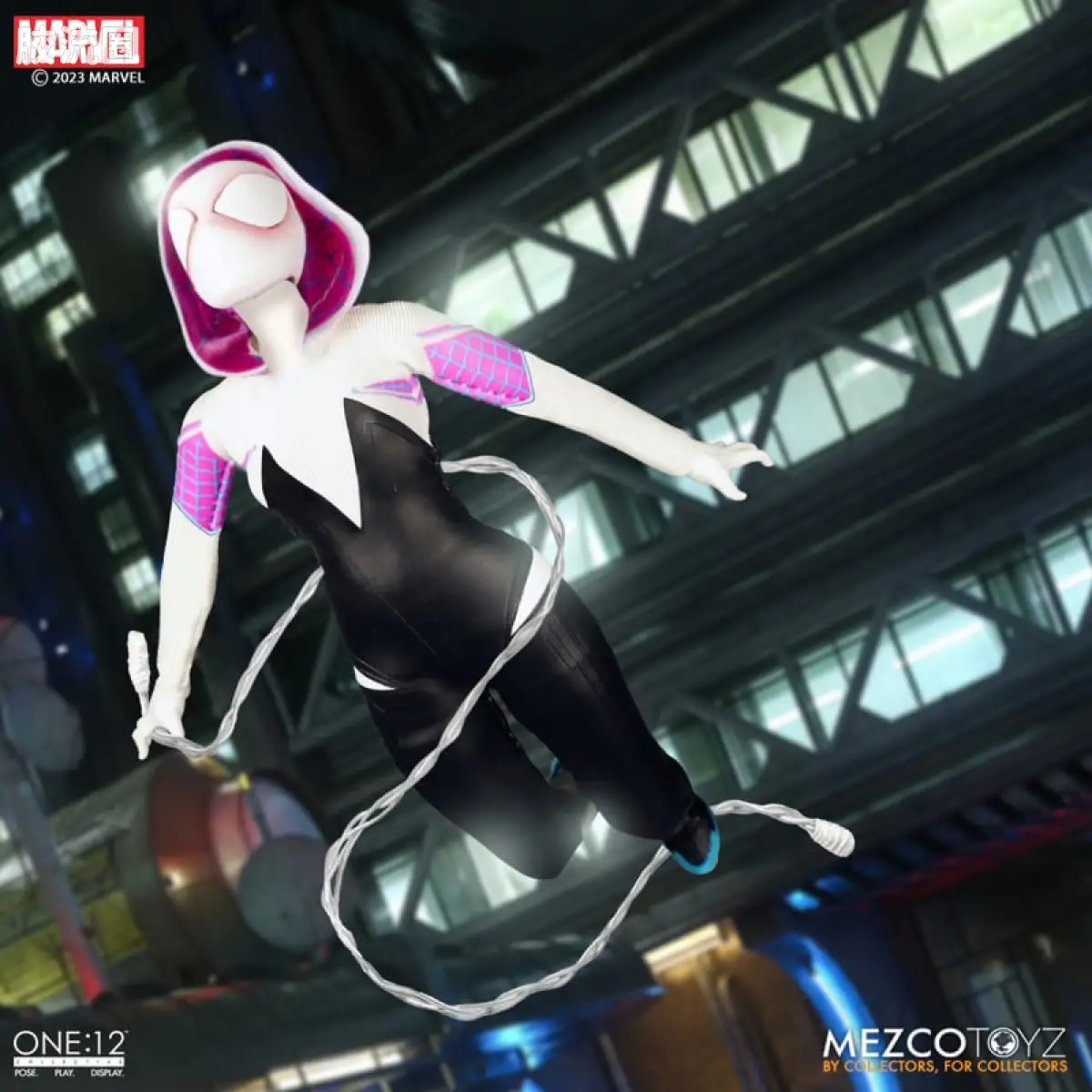 Mezco one-12系列 1/12 Marvel集体系列 格温—漫画版 - 图片