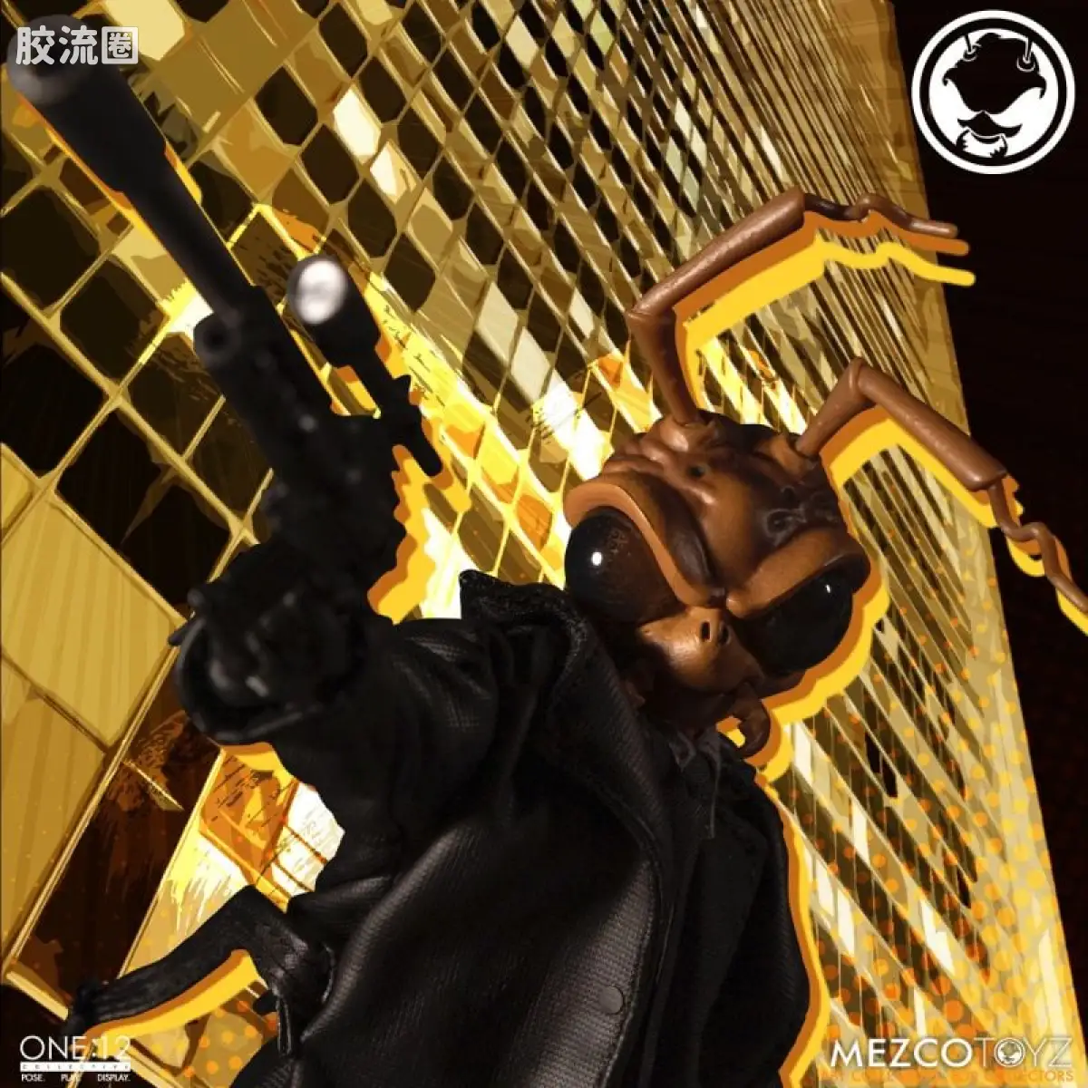 Mezco one-12系列 1/12 戈麦斯集体系列 戈麦斯-特工版 - 图片