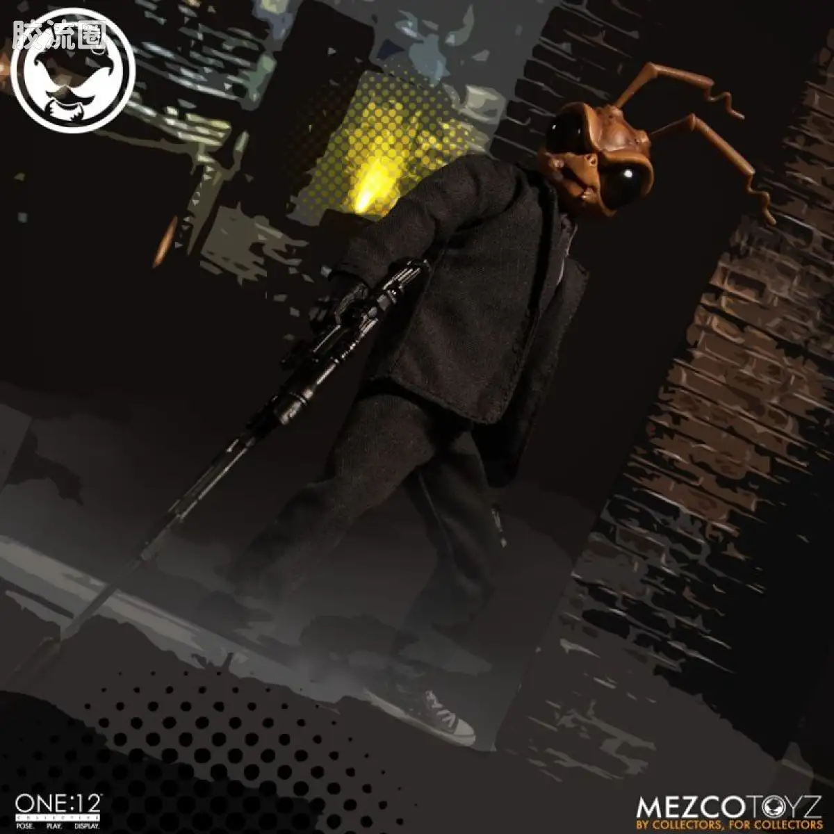 Mezco one-12系列 1/12 戈麦斯集体系列 戈麦斯-特工版 - 图片