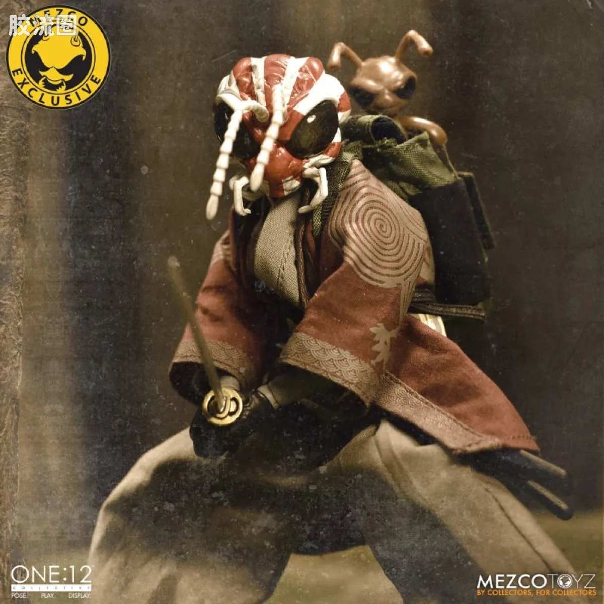 Mezco one-12系列 1/12 戈麦斯集体系列 戈麦斯-武士版 - 图片