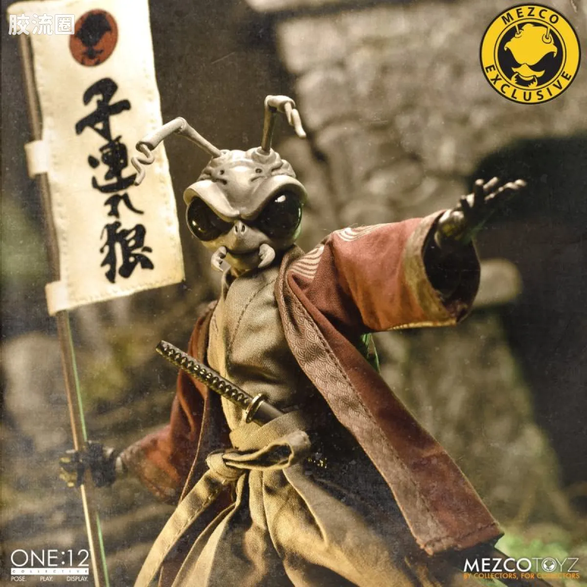 Mezco one-12系列 1/12 戈麦斯集体系列 戈麦斯-武士版 - 图片