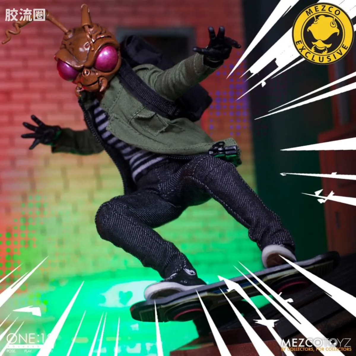 Mezco one-12系列 1/12 戈麦斯集体系列 戈麦斯-街道版 - 图片