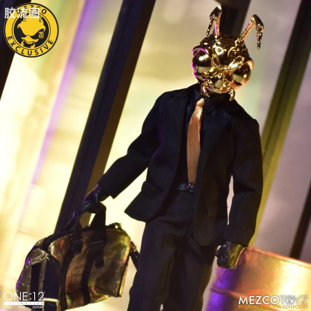 Mezco one-12系列 1/12 戈麦斯集体系列 戈麦斯-20周年金头豪华版 NYCC限定 - 图片