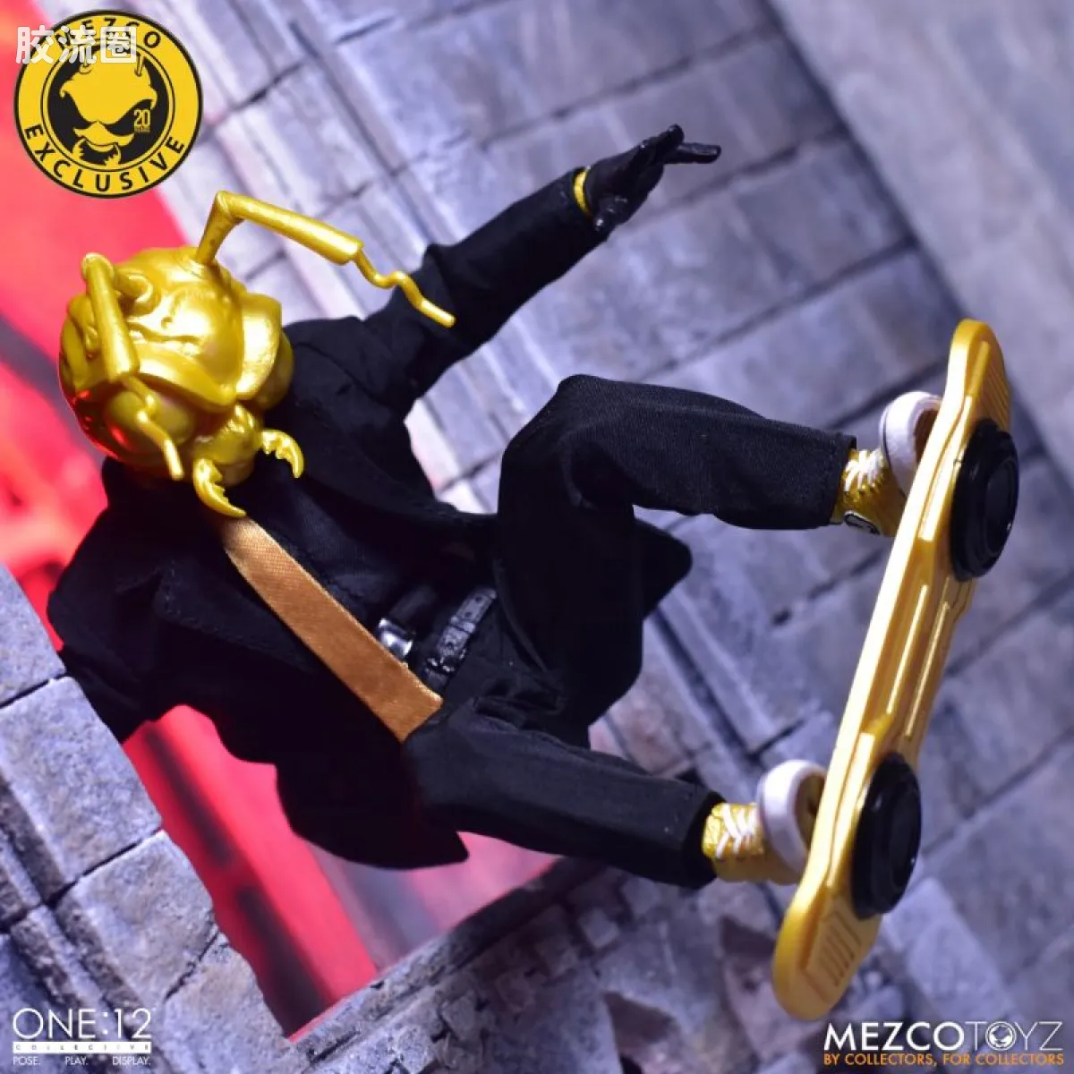 Mezco one-12系列 1/12 戈麦斯集体系列 戈麦斯-20周年金头豪华版 NYCC限定 - 图片