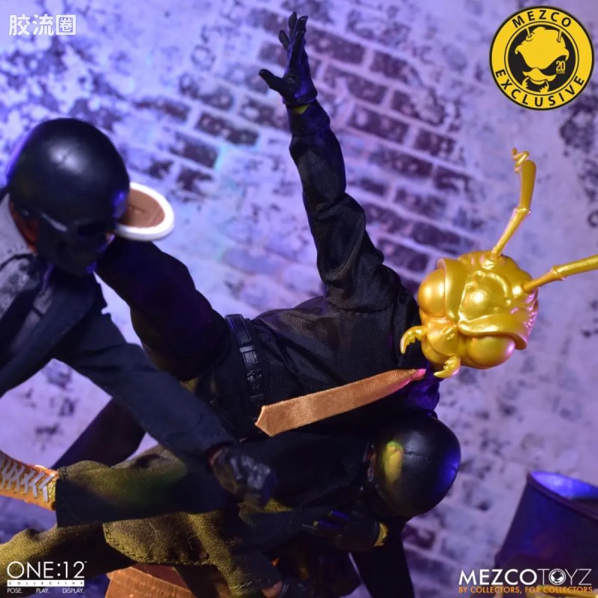 Mezco one-12系列 1/12 戈麦斯集体系列 戈麦斯-20周年金头豪华版 NYCC限定 - 图片