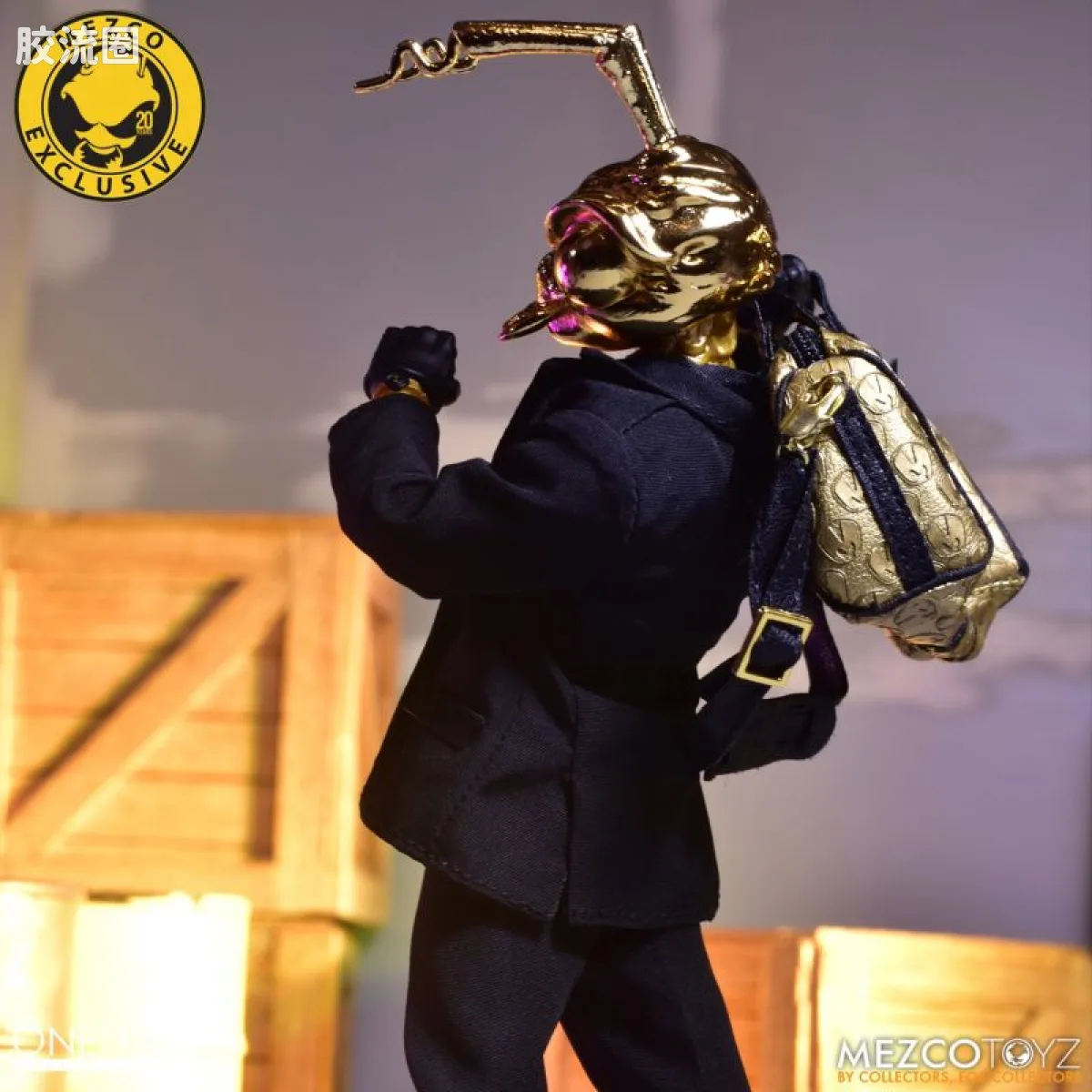 Mezco one-12系列 1/12 戈麦斯集体系列 戈麦斯-20周年金头豪华版 NYCC限定 - 图片