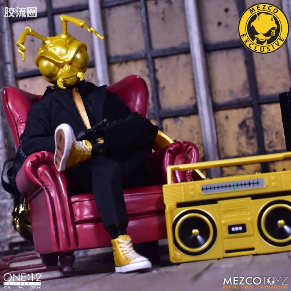 Mezco one-12系列 1/12 戈麦斯集体系列 戈麦斯-20周年金头豪华版 NYCC限定 - 图片