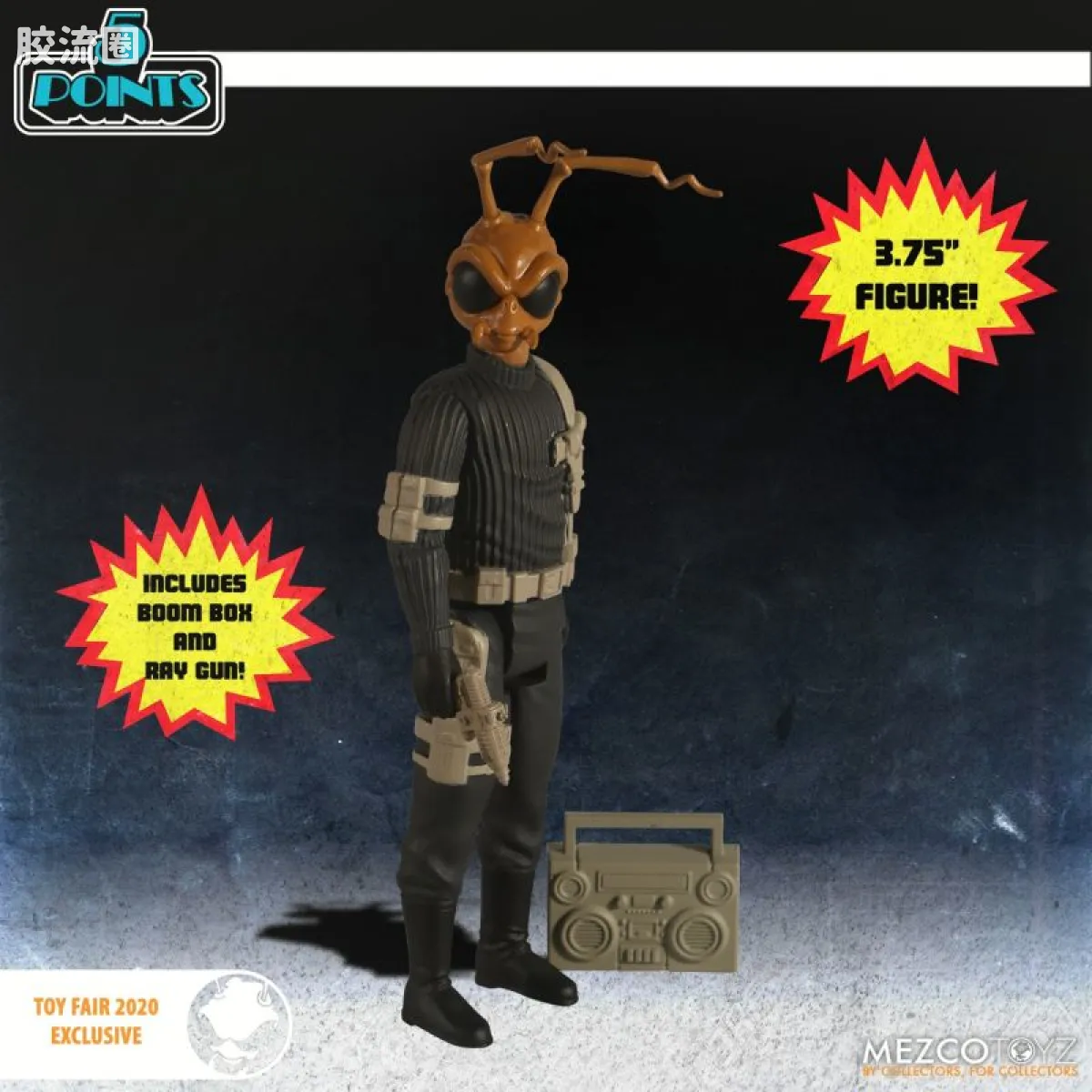 Mezco one-12系列 1/12 戈麦斯集体系列 戈麦斯-20周年金头豪华版 NYCC限定 - 图片