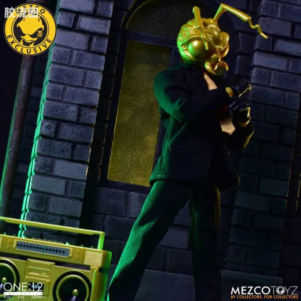 Mezco one-12系列 1/12 戈麦斯集体系列 戈麦斯-20周年金头豪华版 NYCC限定 - 图片