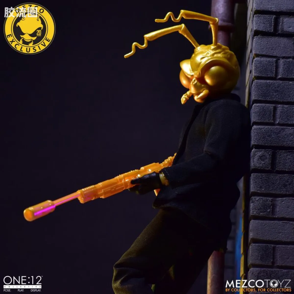 Mezco one-12系列 1/12 戈麦斯集体系列 戈麦斯-20周年金头豪华版 NYCC限定 - 图片