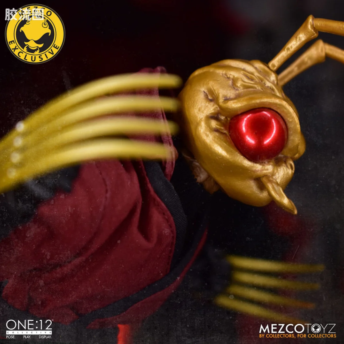 Mezco one-12系列 1/12 戈麦斯集体系列 戈麦斯-红龙帮版 - 图片