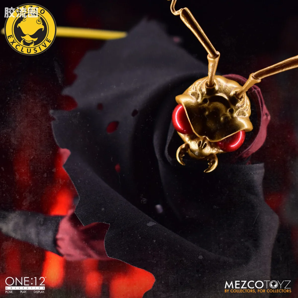 Mezco one-12系列 1/12 戈麦斯集体系列 戈麦斯-红龙帮版 - 图片