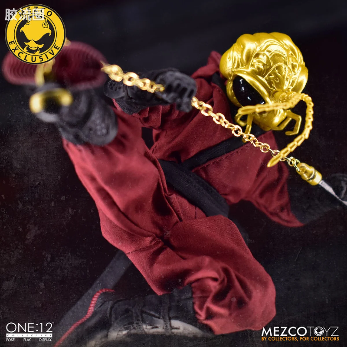 Mezco one-12系列 1/12 戈麦斯集体系列 戈麦斯-红龙帮版 - 图片