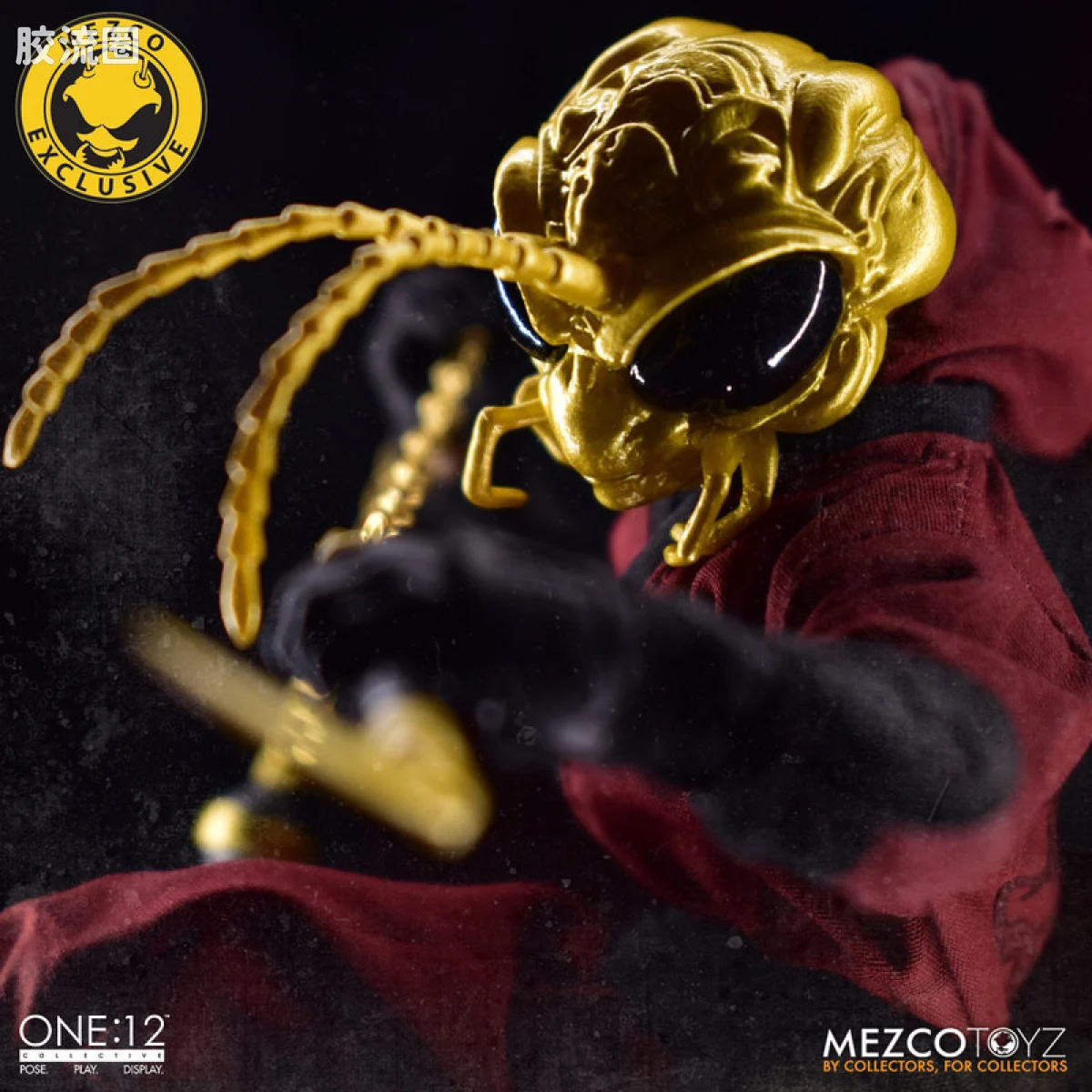Mezco one-12系列 1/12 戈麦斯集体系列 戈麦斯-红龙帮版 - 图片