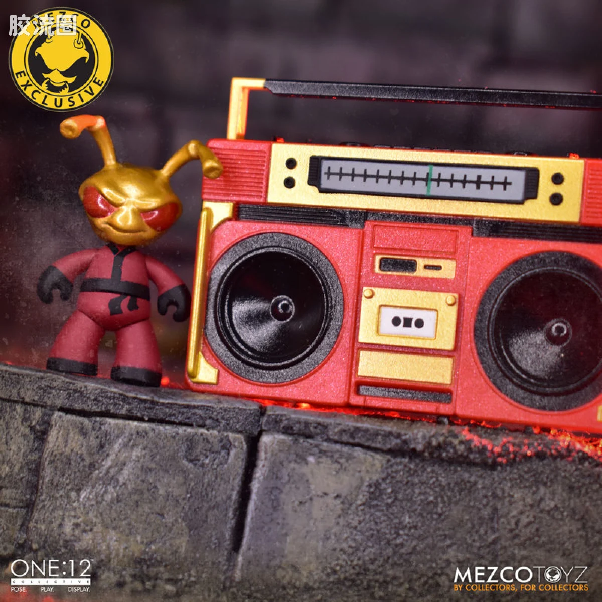 Mezco one-12系列 1/12 戈麦斯集体系列 戈麦斯-红龙帮版 - 图片