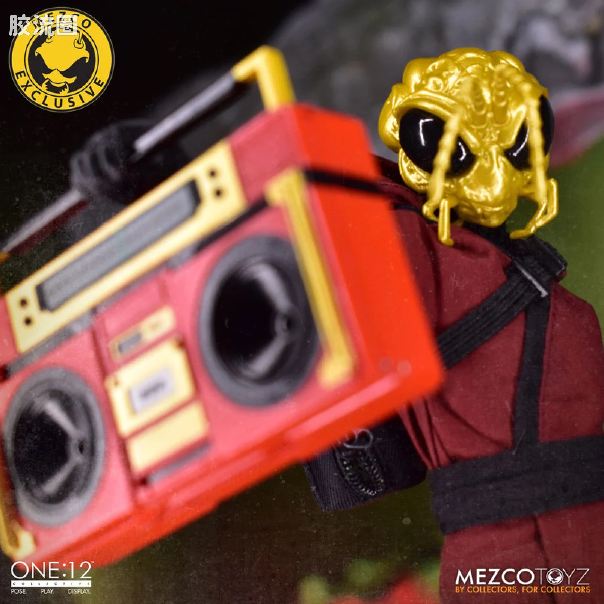 Mezco one-12系列 1/12 戈麦斯集体系列 戈麦斯-红龙帮版 - 图片