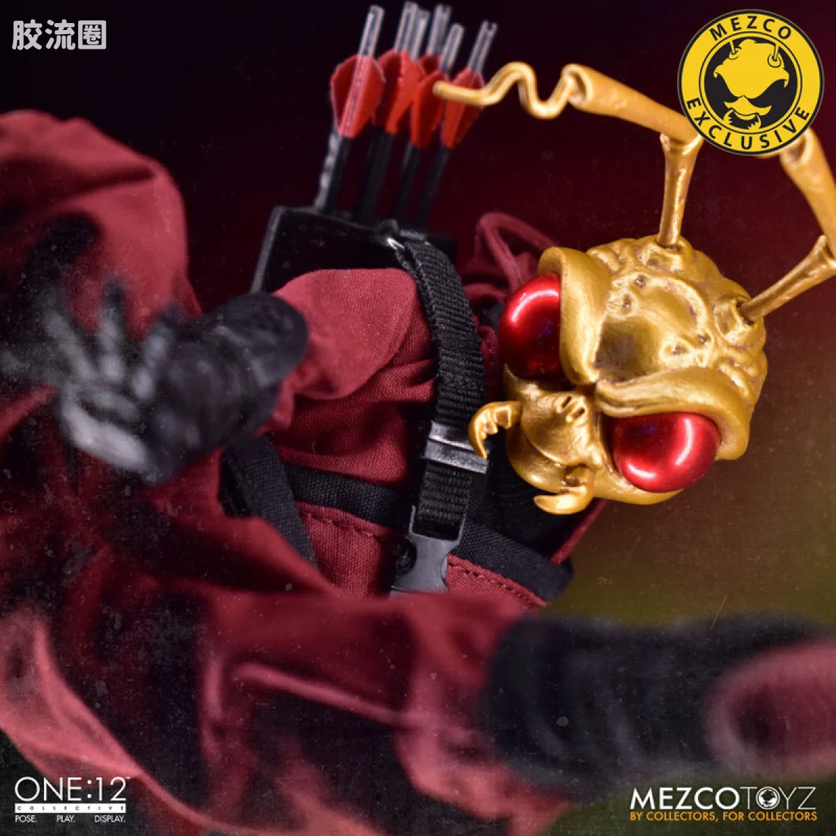 Mezco one-12系列 1/12 戈麦斯集体系列 戈麦斯-红龙帮版 - 图片