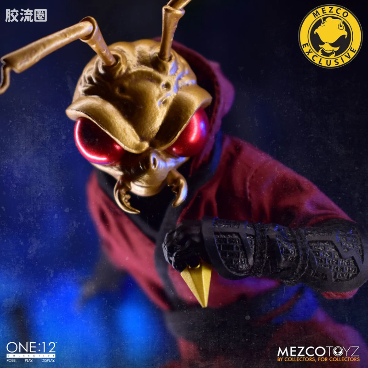 Mezco one-12系列 1/12 戈麦斯集体系列 戈麦斯-红龙帮版 - 图片