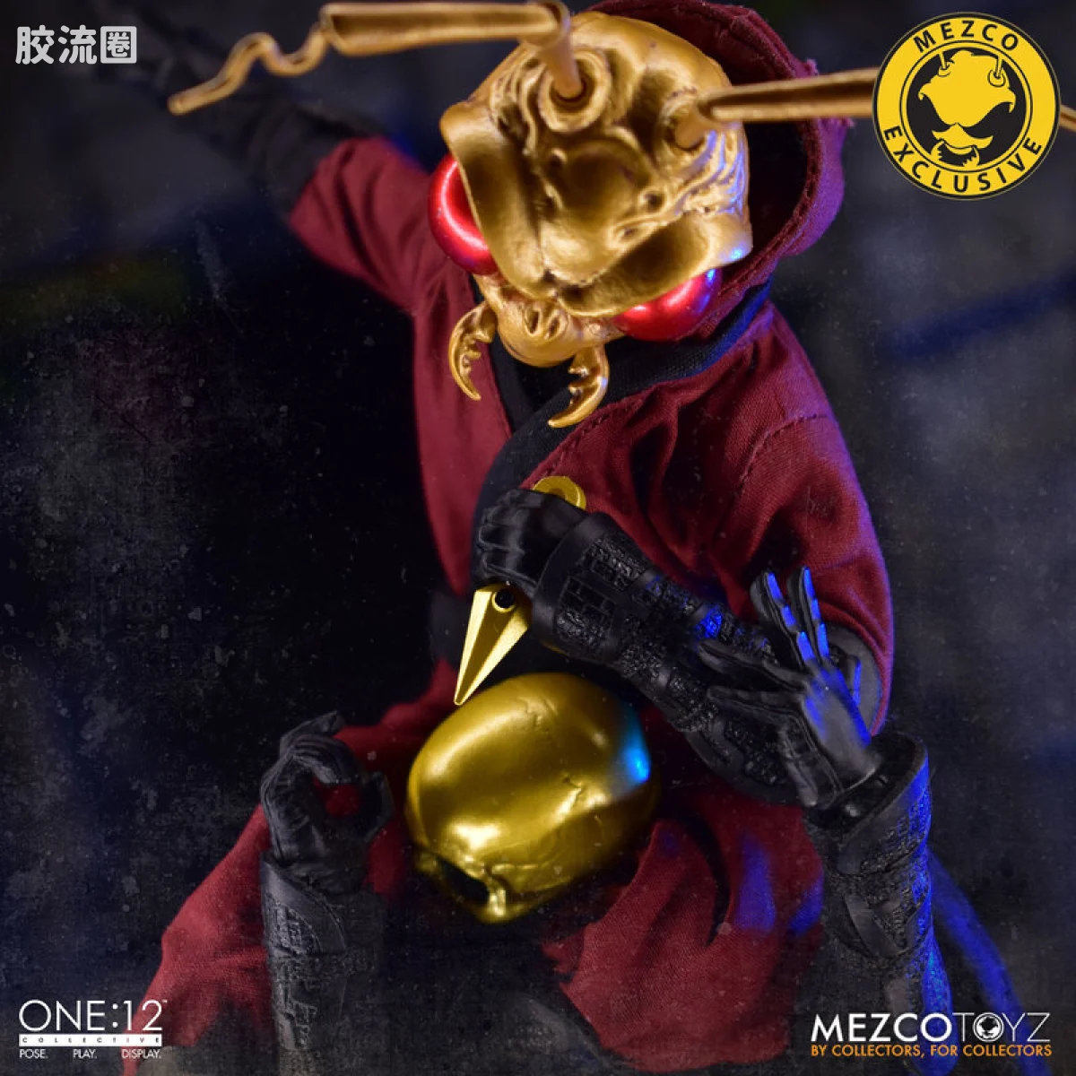Mezco one-12系列 1/12 戈麦斯集体系列 戈麦斯-红龙帮版 - 图片