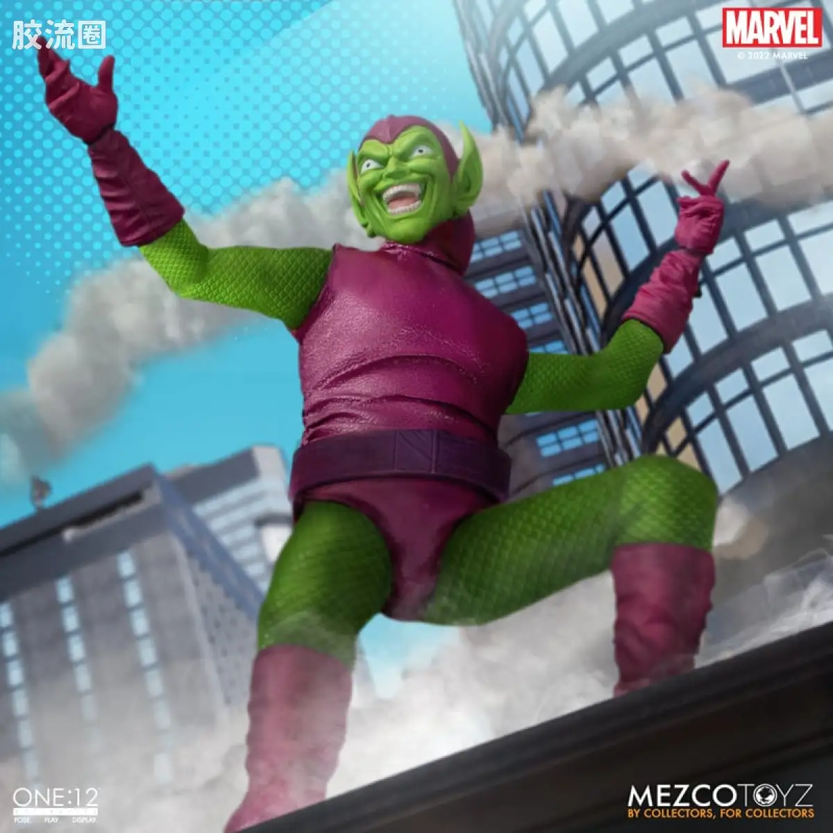Mezco one-12系列 1/12 Marvel集体系列 绿魔 经典豪华版 - 图片