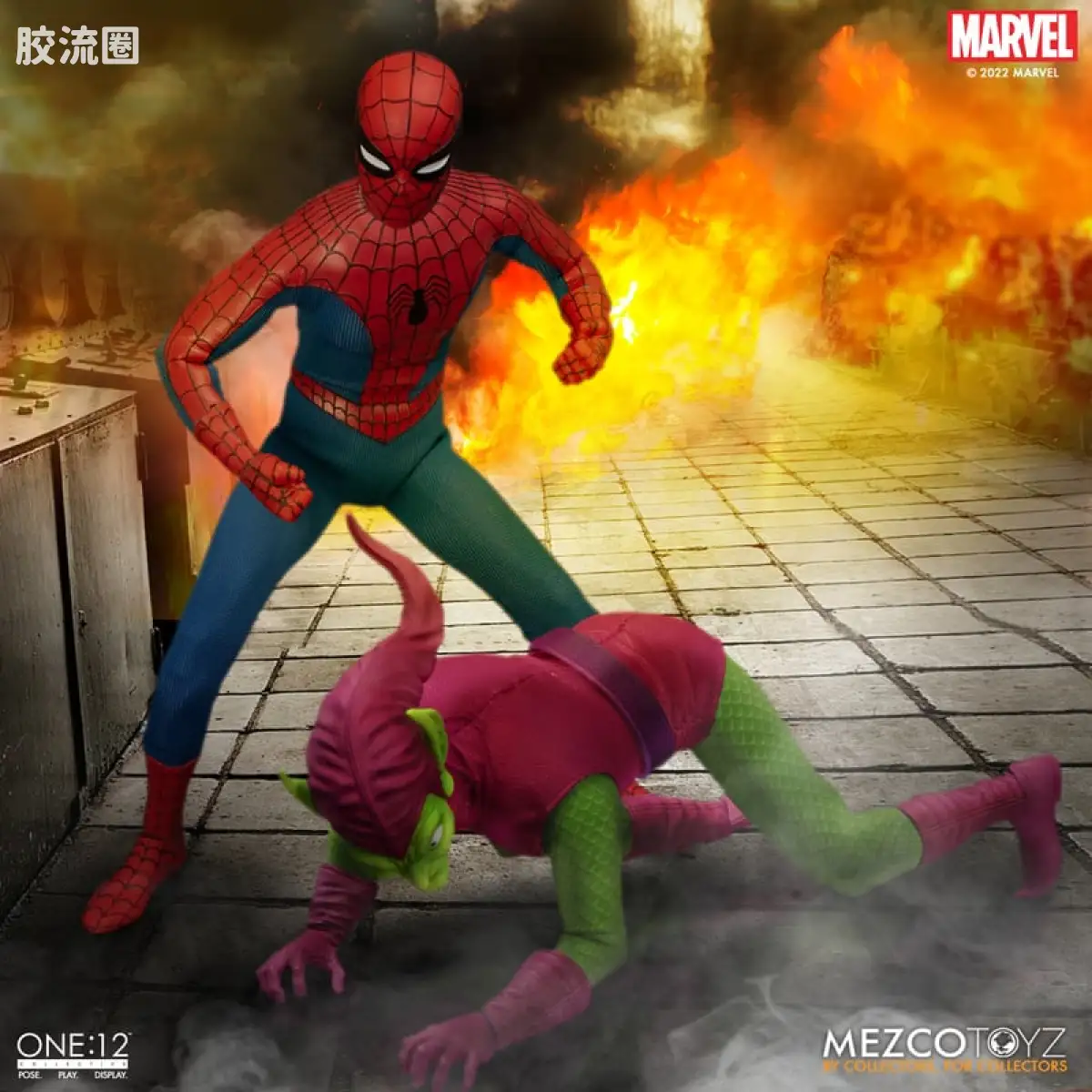 Mezco one-12系列 1/12 Marvel集体系列 绿魔 经典豪华版 - 图片