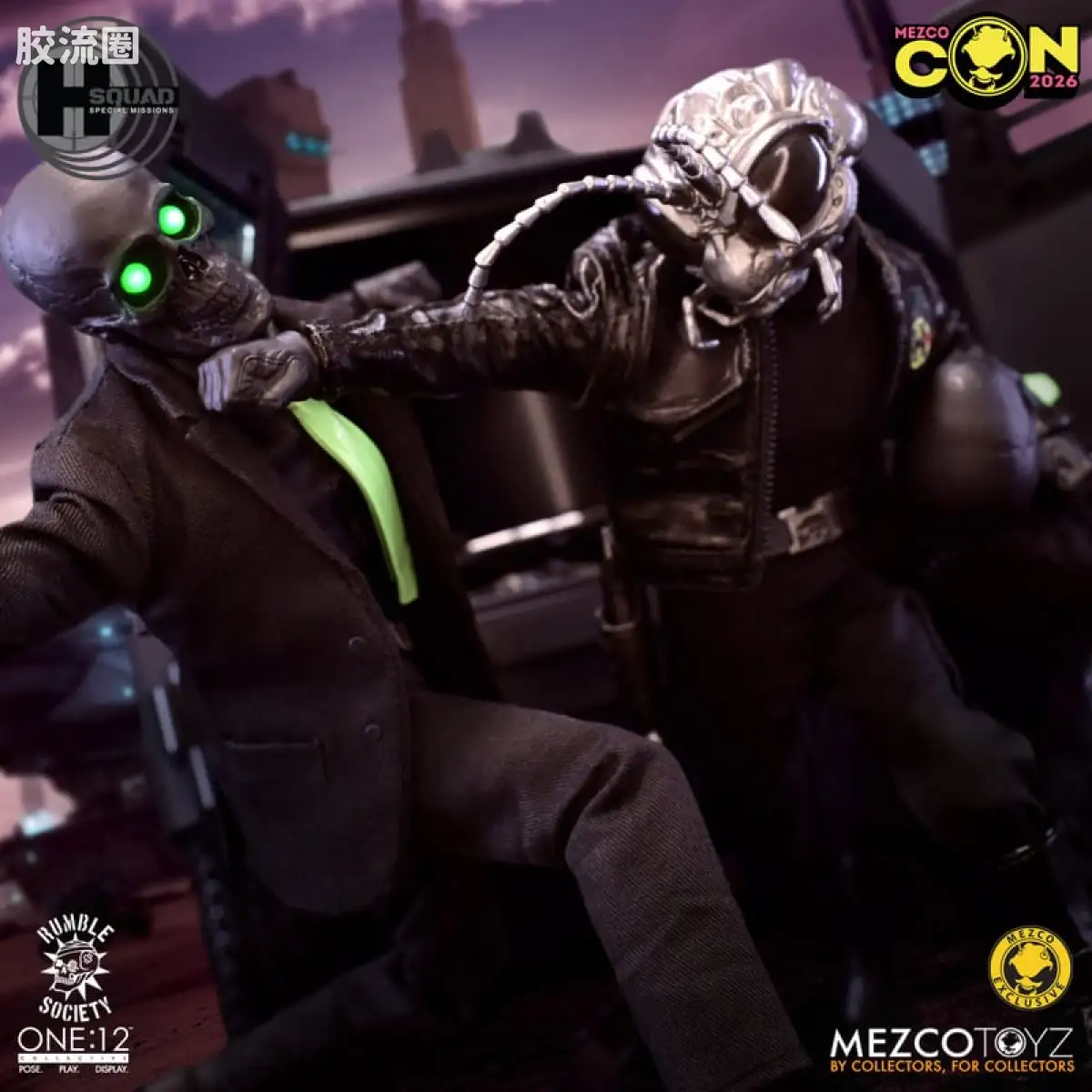 Mezco one-12系列 1/12 戈麦斯集体系列 危险小队：特别任务 - 暗影指挥 戈麦斯 - 图片