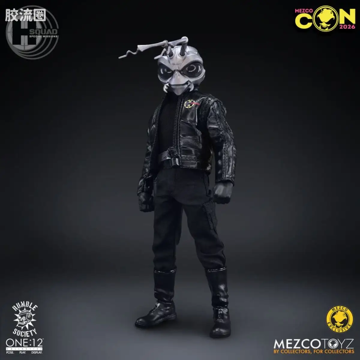 Mezco one-12系列 1/12 戈麦斯集体系列 危险小队：特别任务 - 暗影指挥 戈麦斯 - 图片