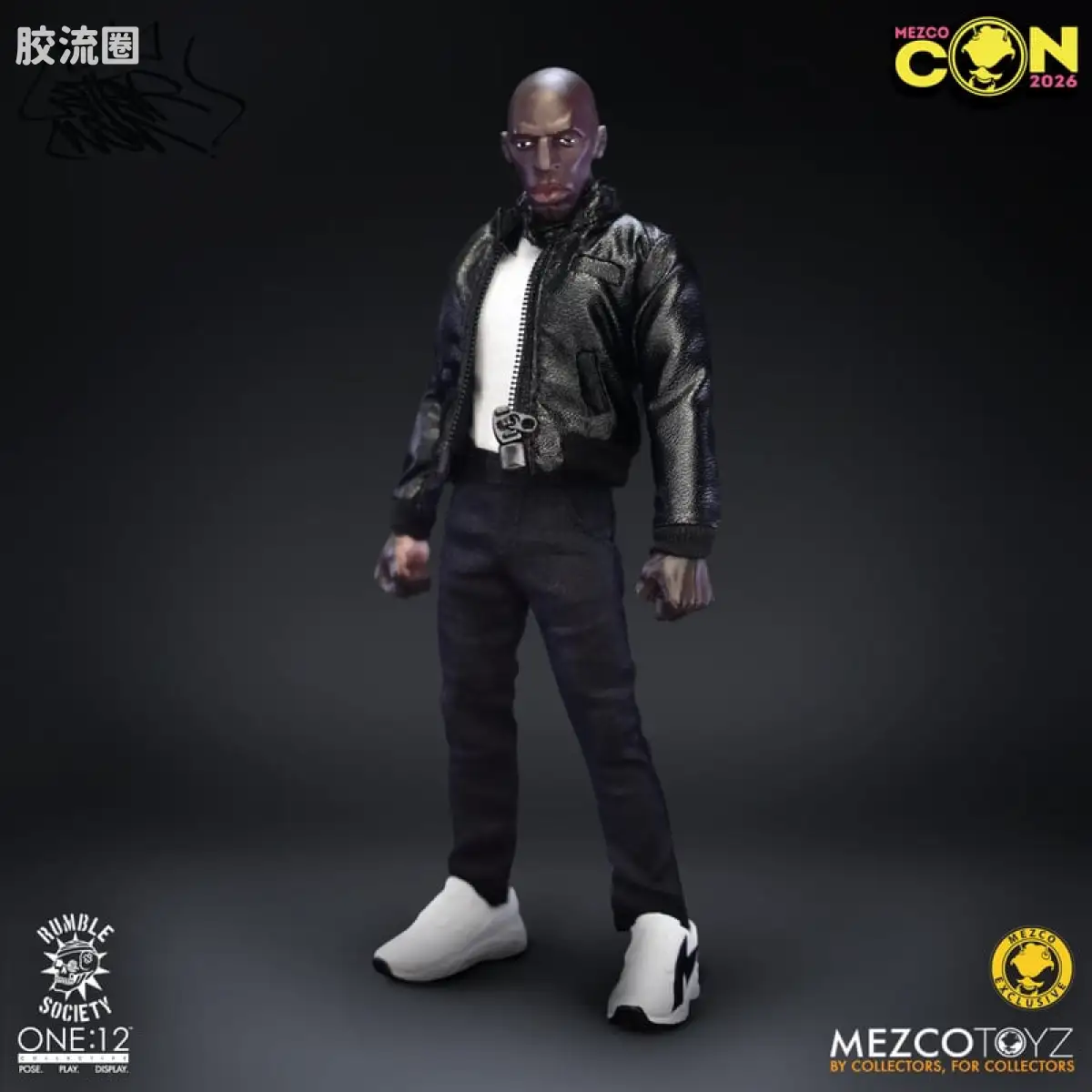 Mezco one-12系列 1/12 Rumble Society集体系列  胡兹：莱特曼 - 复古版 - 图片