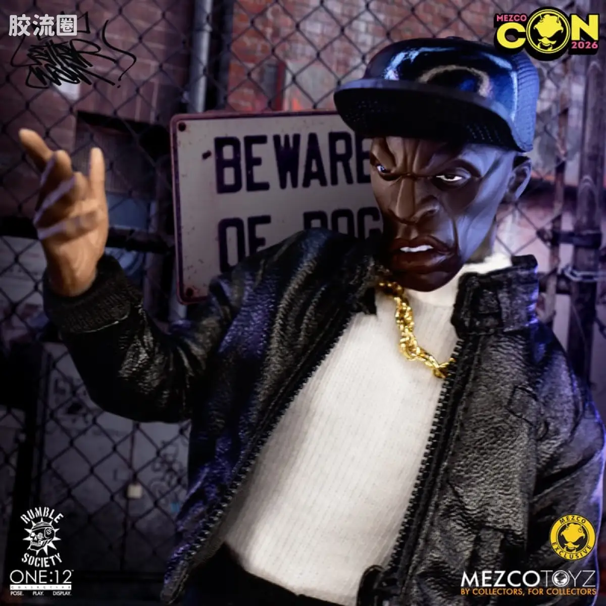 Mezco one-12系列 1/12 Rumble Society集体系列  胡兹：莱特曼 - 复古版 - 图片