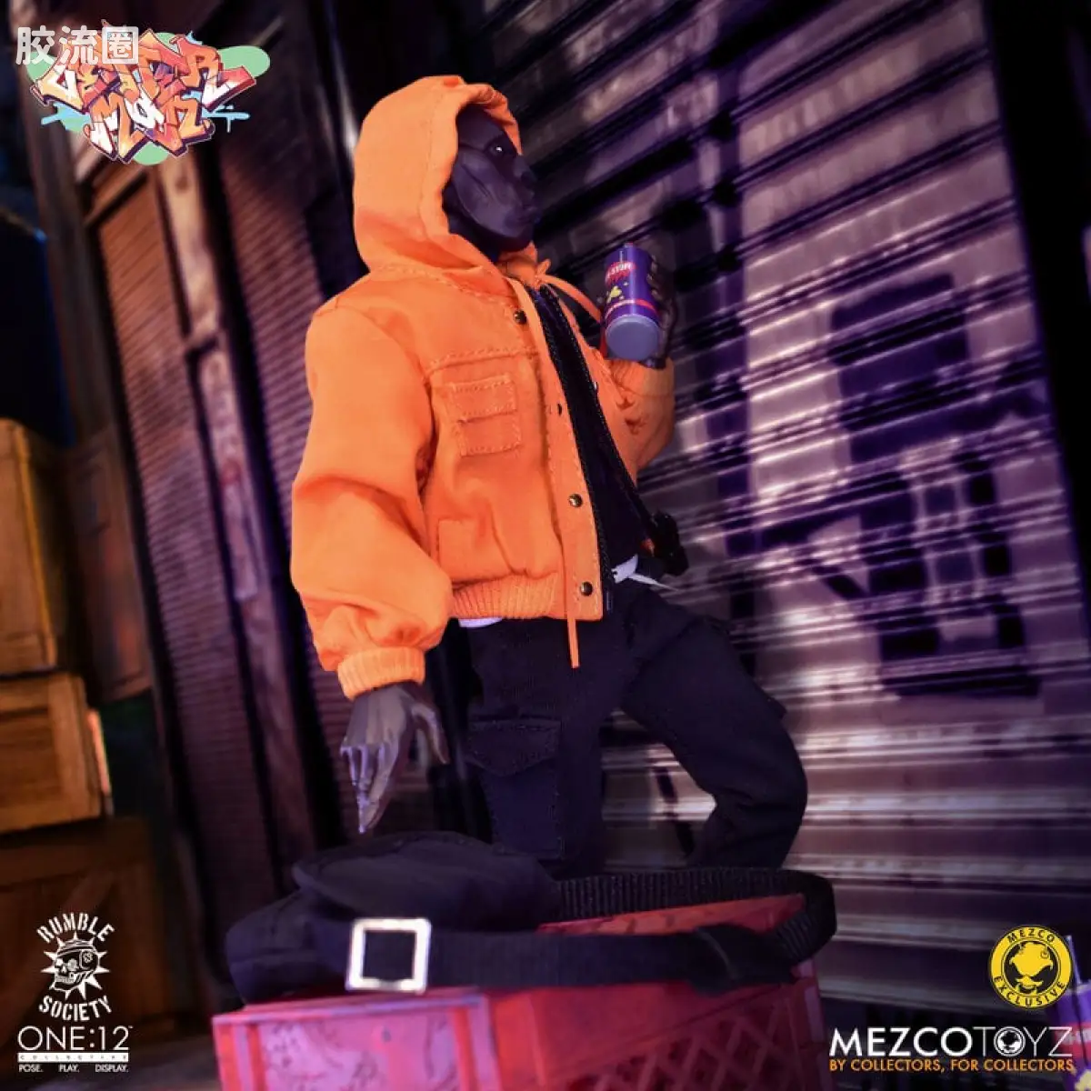 Mezco one-12系列 1/12 Rumble Society集体系列  胡兹：莱特曼 - 图片