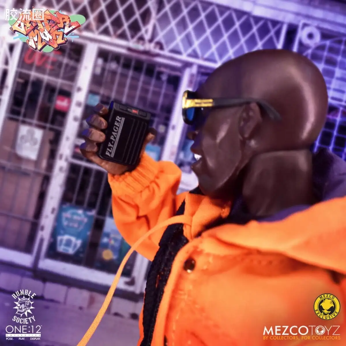 Mezco one-12系列 1/12 Rumble Society集体系列  胡兹：莱特曼 - 图片