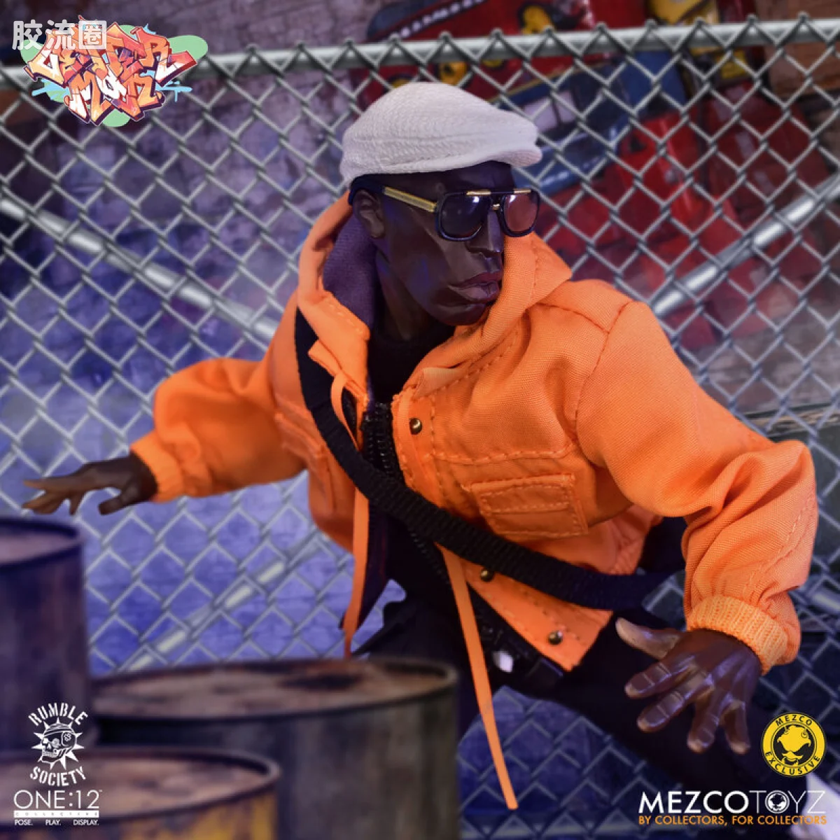 Mezco one-12系列 1/12 Rumble Society集体系列  胡兹：莱特曼 - 图片